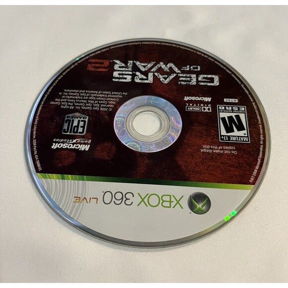 Gears of War 2 - Xbox 360 Game Disc Only Tested - Picture 3 of 6